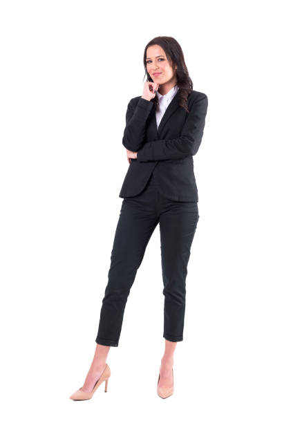 istock Confident successful business woman with folded arms smiling at camera. 1133578044