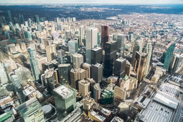Photo of Aerial View over Toronto