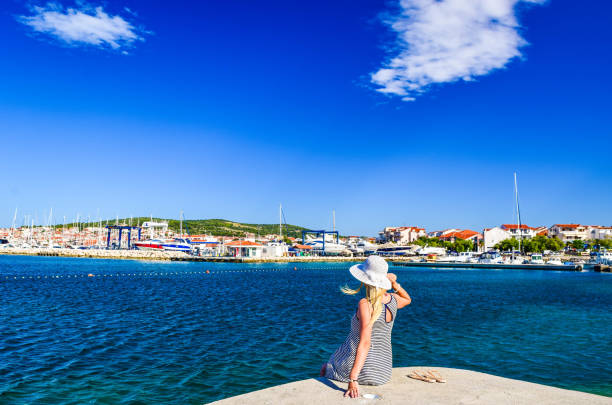 istock The Vodice cityscape. 1133586094