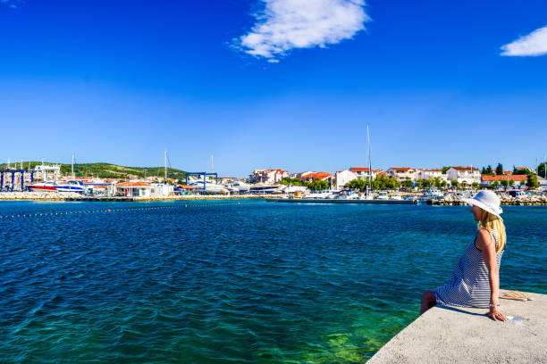 istock The Vodice cityscape. 1133586098