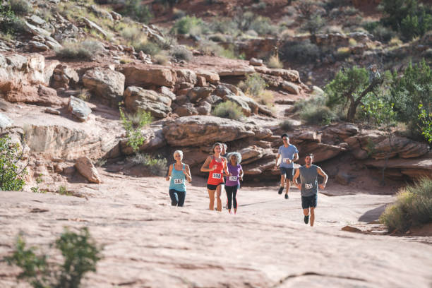 istock Charity runners in the desert 1133588134