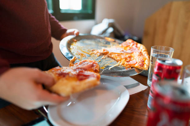 istock Pizza And Bear - A Perfect Match 1133591974