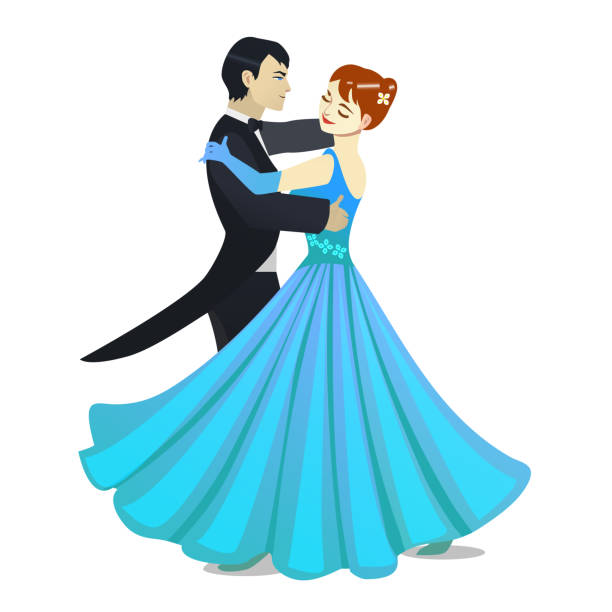 670 Cartoon Of Ballroom Dancing Illustrations & Clip Art - iStock