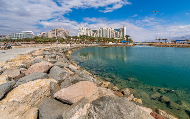 istock Central public walking pier and marina in Eilat, Israel 1133603237