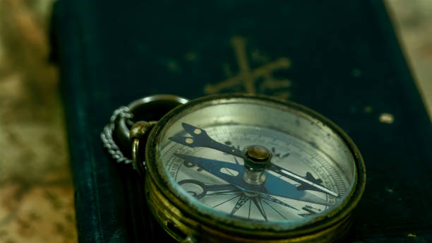 istock A compass pointing to North and the bible 1133605470