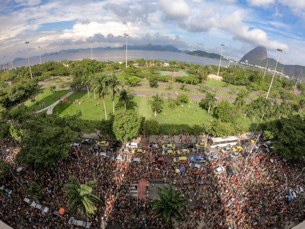 istock Crowd of people celebrating the carnival - 2019 1133606504