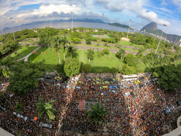 istock Crowd of people celebrating the carnival - 2019 1133606523