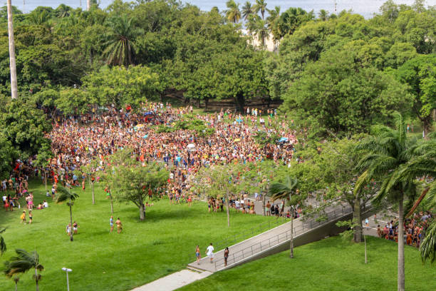 istock Crowd of people celebrating the carnival - 2019 1133607306