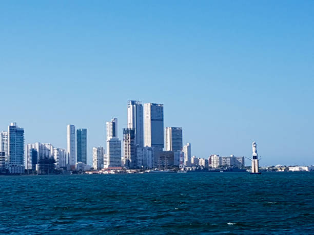 istock Cartagena de Indias from the sea 1133607821
