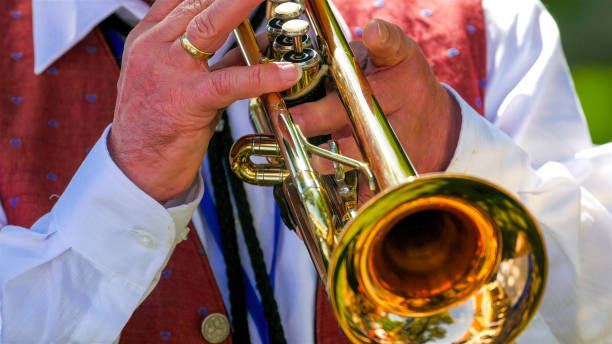 istock A man is playing the trumpet 1133616944