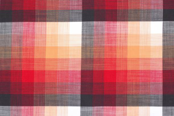 istock Texture cotton colored fabric in a cage. Background abstraction 1133641822