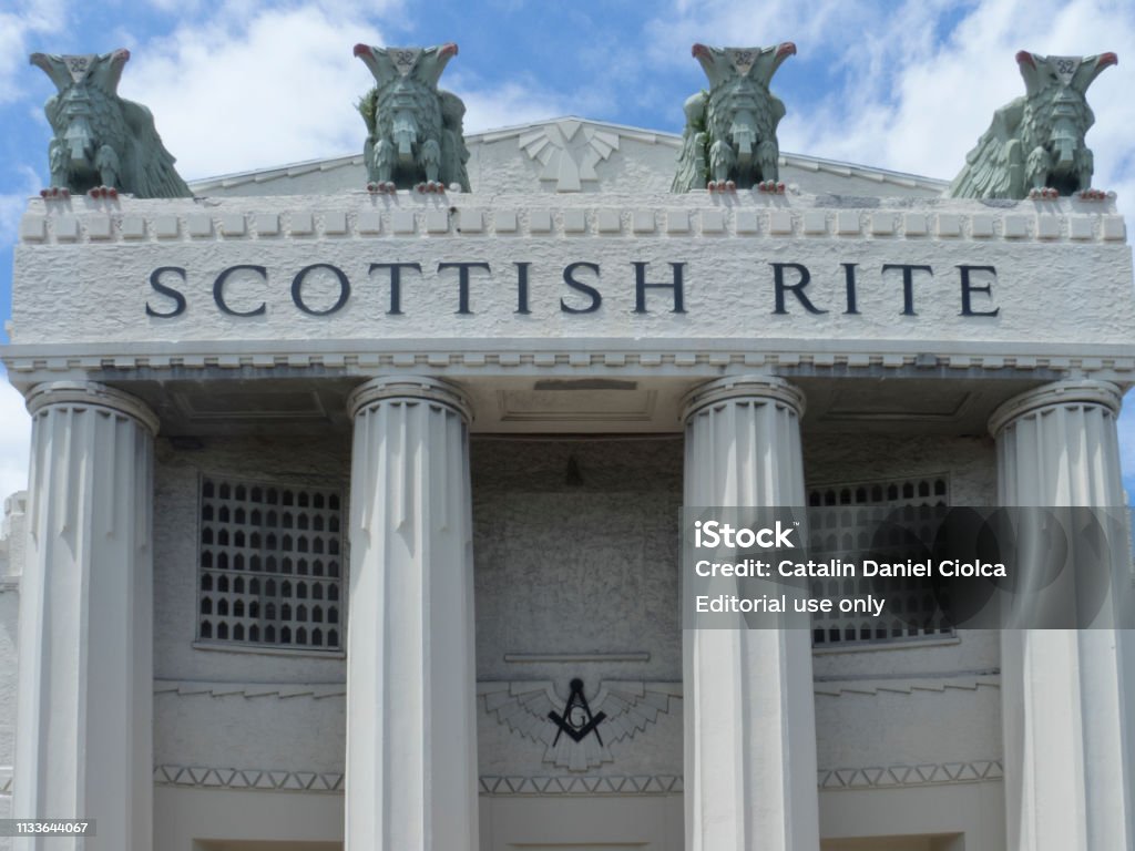 Miami Scottish Rite Map Scottish Rite Headquarters In Miami Stock Photo - Download Image Now ...