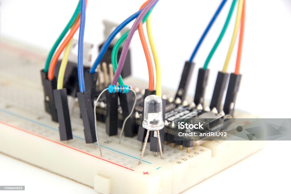Computer Board Transistor Breadboard Opensource Hardware And Software Nano Prototyping Board ...