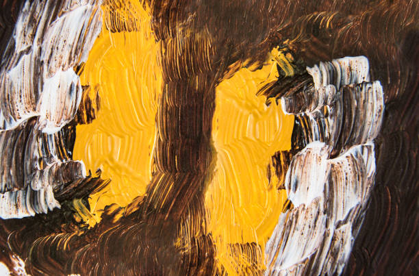 istock Acrylic grunge paint made by photographer 1133660805