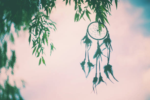 istock Dream catcher in a vintage style. Selective focus. 1133663065