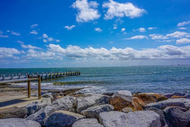 istock Seascape view and a wonderful coast in Australia 1133664108