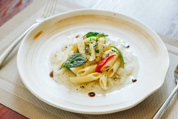 istock Scallops with truffle cream sauce 1133667341