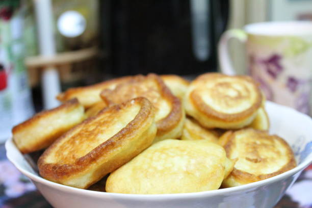 istock pancakes are delicious, traditional. 1133669672