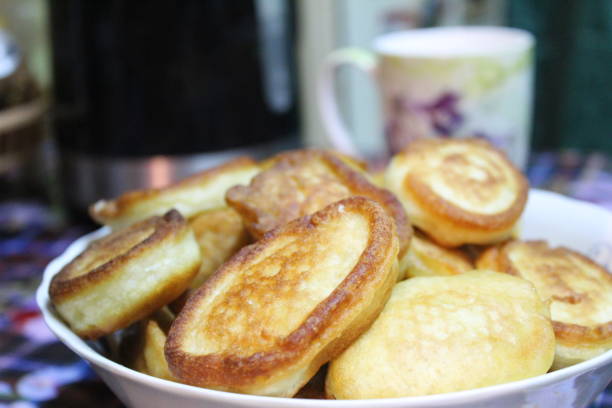 istock pancakes are delicious, traditional. 1133669677