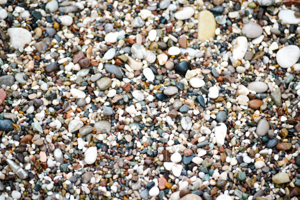 istock abstract background with dry round reeble stones 1133674072