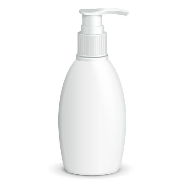 istock Gel, Foam Or Liquid Soap Dispenser Pump Plastic Bottle White. Ready For Your Design. Product Packing Vector EPS10 1133679957