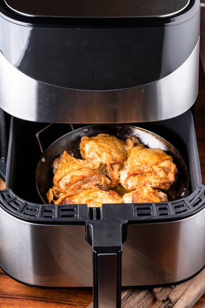 istock Air Fryer Fried Chicken Thighs 1133682132
