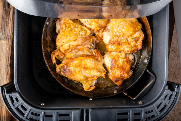 Air Fryer Fried Chicken Thighs