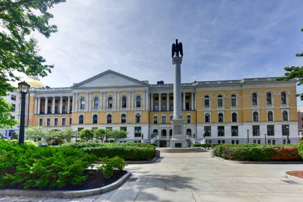 istock Massachusetts State House in Boston 1133697121