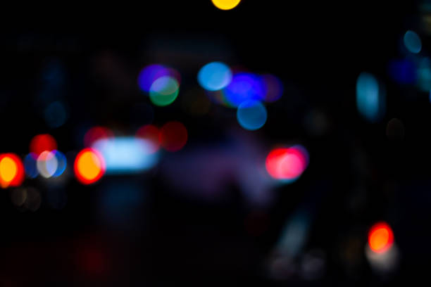 istock Light bokeh at night in the city 1133698814