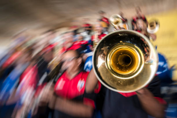 Swiss Guggen musicians