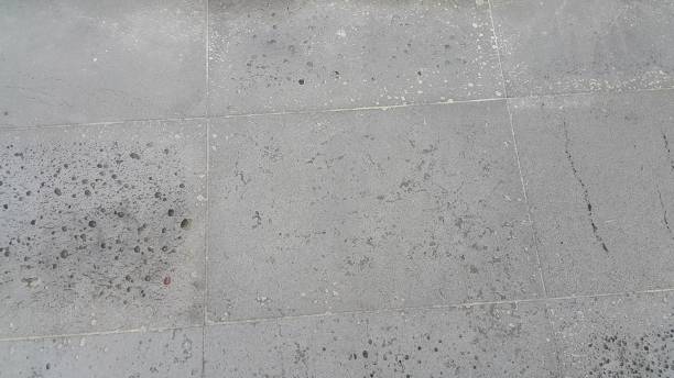 istock polished concrete plaster wall striped pattern texture gray color, polishing loft style raw cement 1133719757