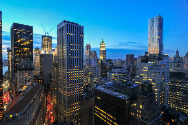 istock Aerial View of Downtown Manhattan 1133720195
