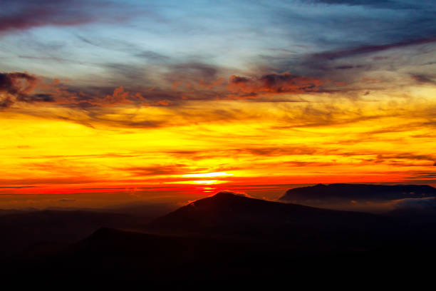 istock Sunrise idyllic with sunshine at Phu Ruea Nation Park 1133732432