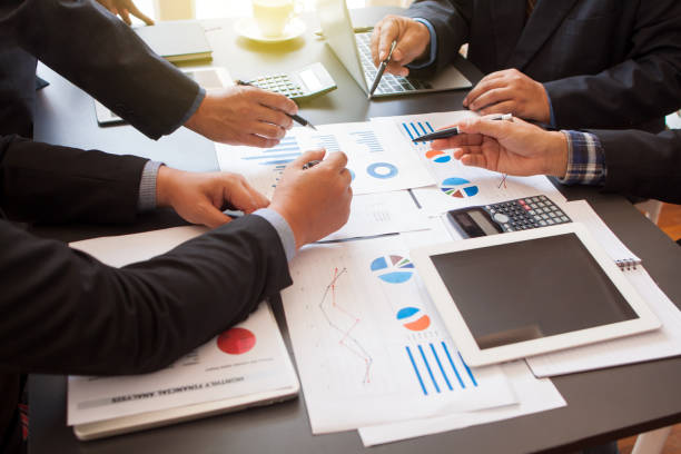 istock Business meetings and consultations. 1133738410