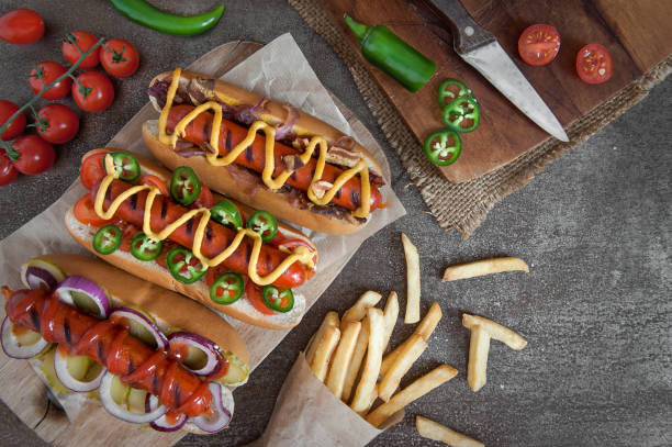 istock Hot dog - New York style 1133746391
