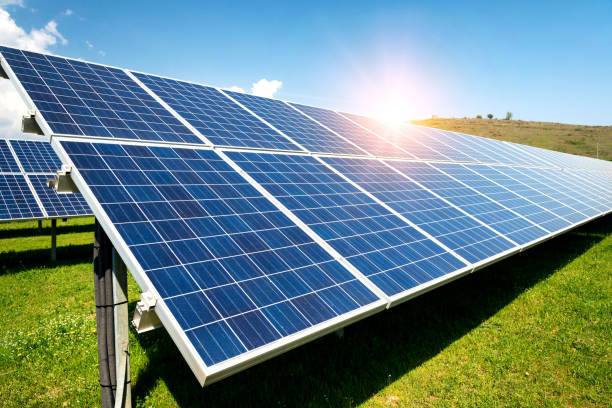istock Solar panel, photovoltaic, alternative electricity source - concept of sustainable resources 1133747752