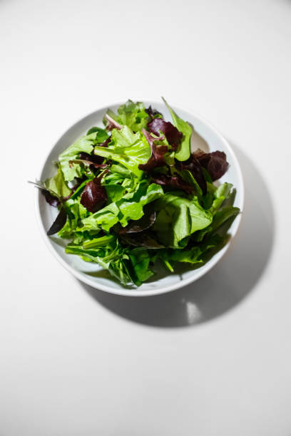 istock Healthy Eating: Bowls of Gourmet Lettuce Greens 1133752076
