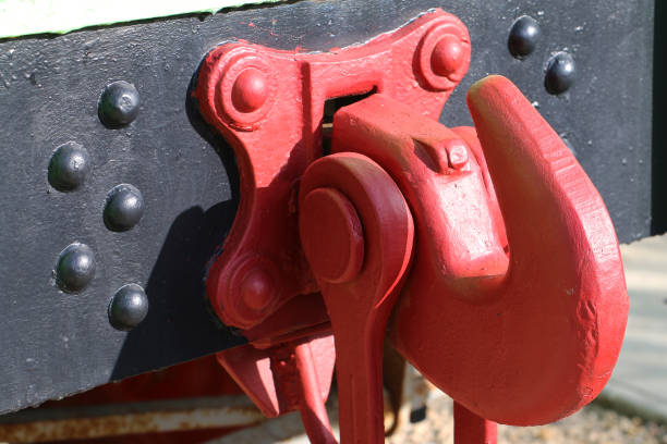 istock A towing hook of a train car 1133753134