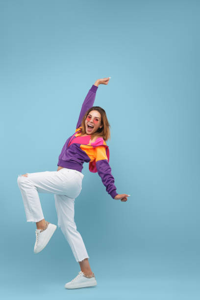 istock Excited stylish woman looking at camera 1133760207