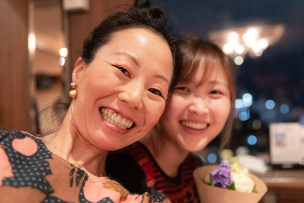 Two woman celebrating birthday