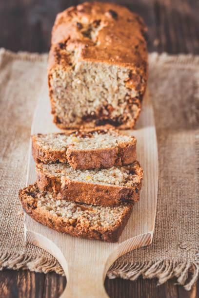 istock Loaf of banana bread 1133762956