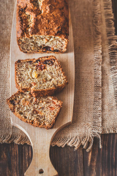 istock Loaf of banana bread 1133762985