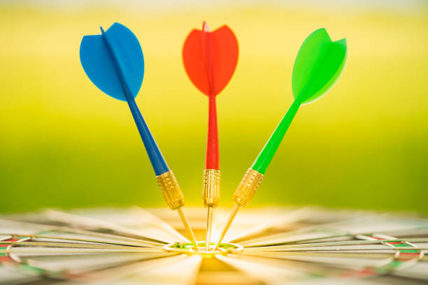 istock Target business, achieve and victory concept. 1133767414