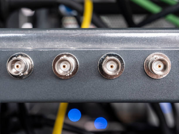 istock bnc connectors for sdi video cables frontal view 1133767659