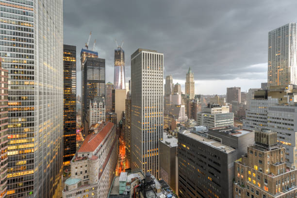 istock Aerial View of Downtown Manhattan 1133773005