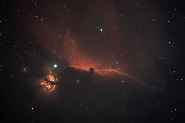 istock Horse head and the flame nebula 1133773339