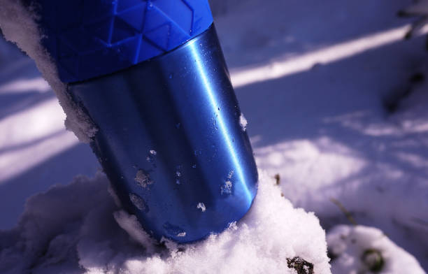 istock Thermal mug to keep the temperature warm or cold. For storage of hot or cold drinks 1133776687
