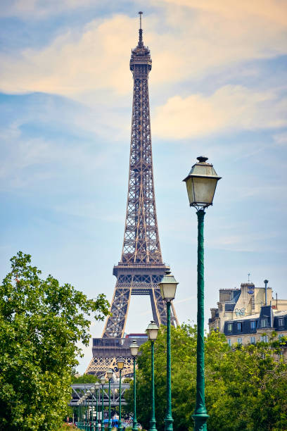 istock view of the eiffel tower on a clear day of blue sky from afar 1133779637