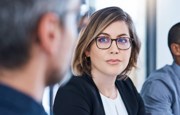 istock She's intrigued by what he has to say 1133781980