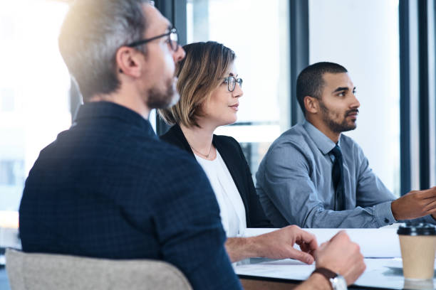istock They have lots to run through in this meeting 1133782907